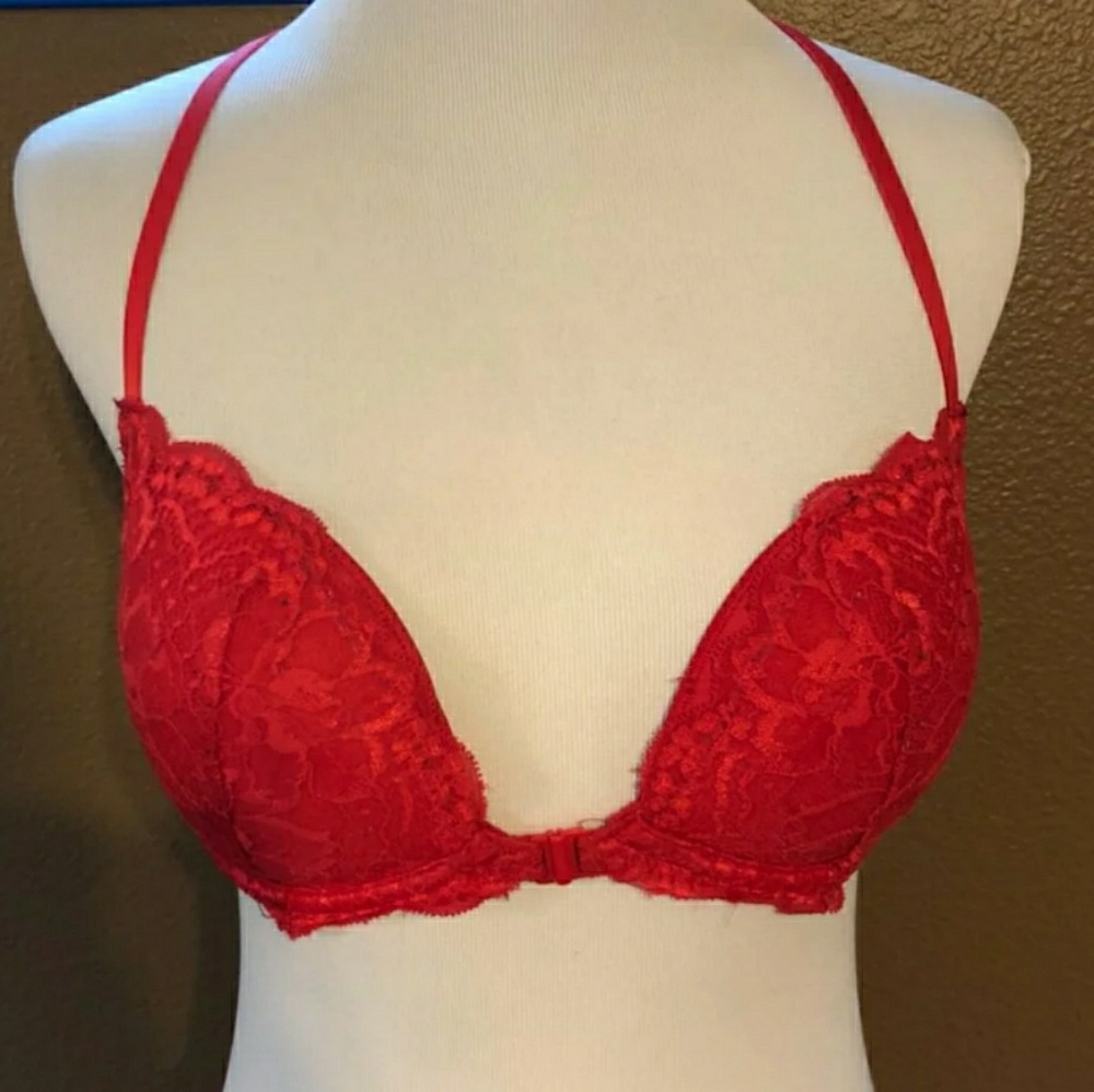 Victoria's Secret "Pink" Red bra
